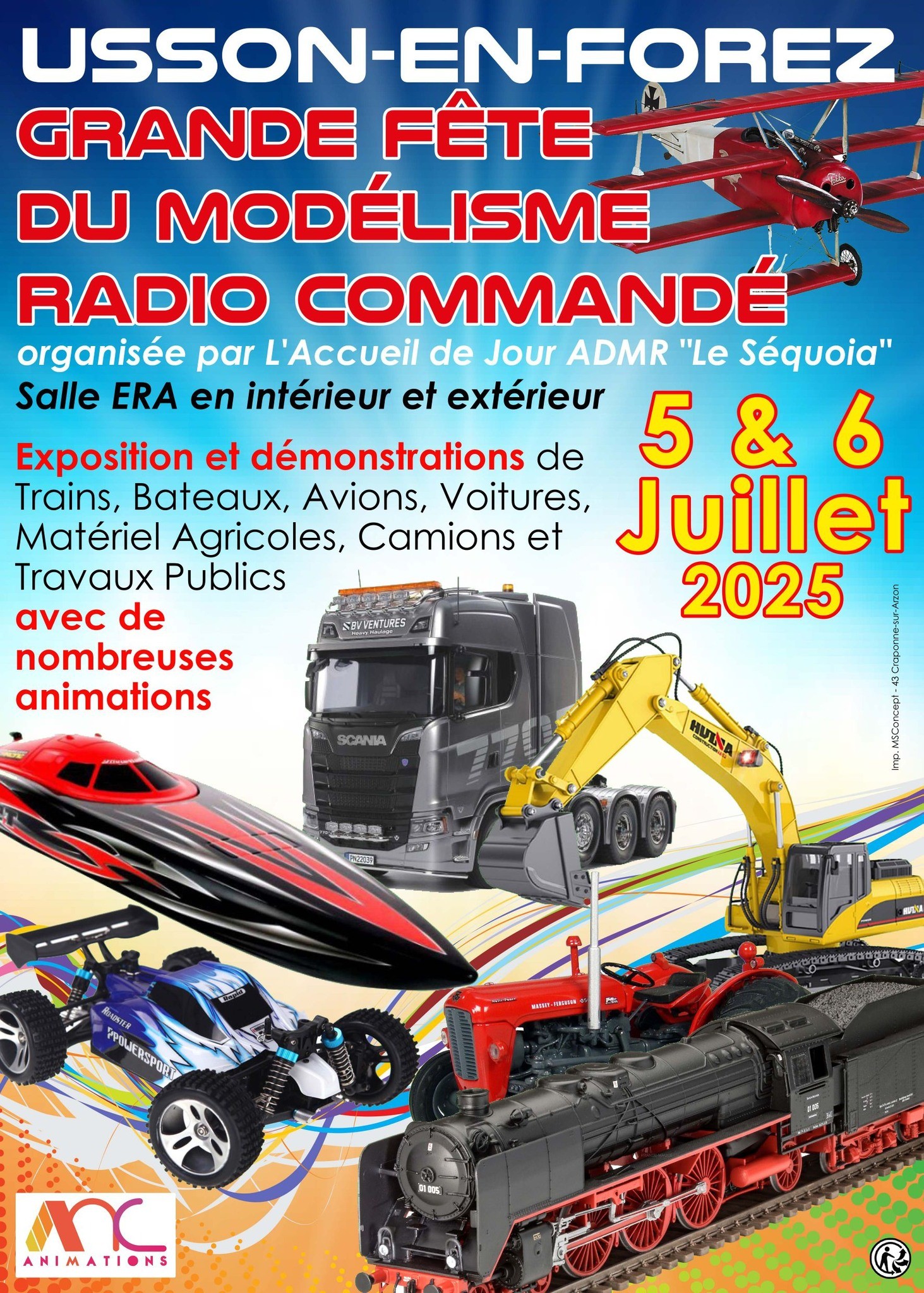affiche USSON en FORETZ 2025